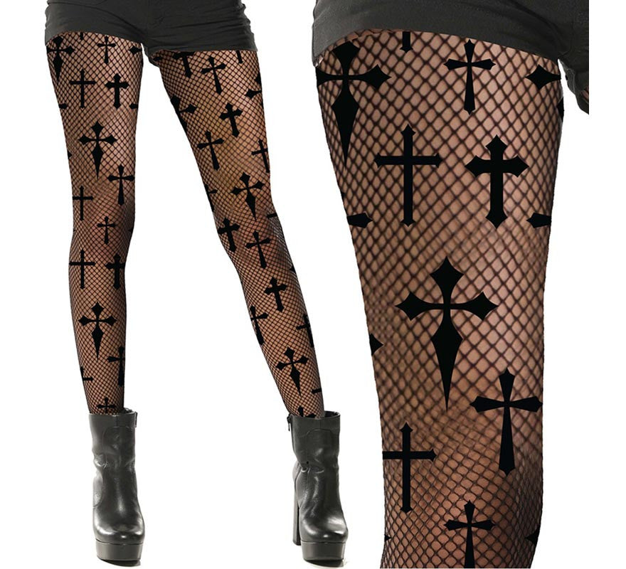 Translation missing: es.Pantys Rejilla de Cruces para mujer