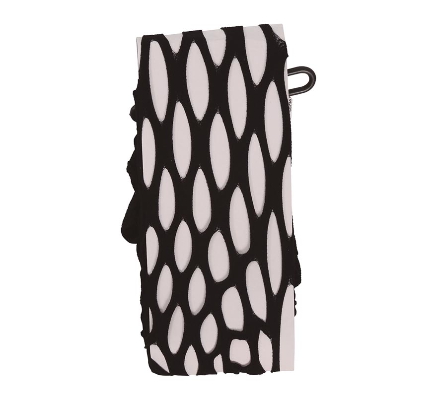 Pantys rejilla malla grande negras adulta