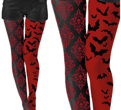 Pantys Vampiresa rojos para mujer