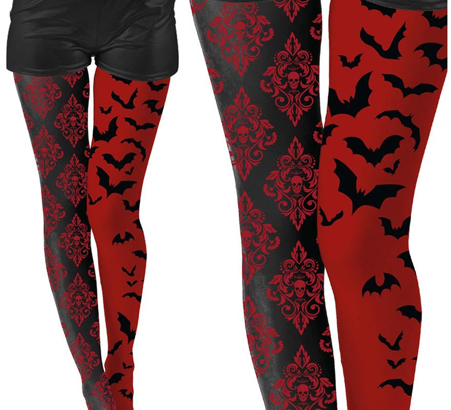 Translation missing: es.Pantys Vampiresa rojos para mujer