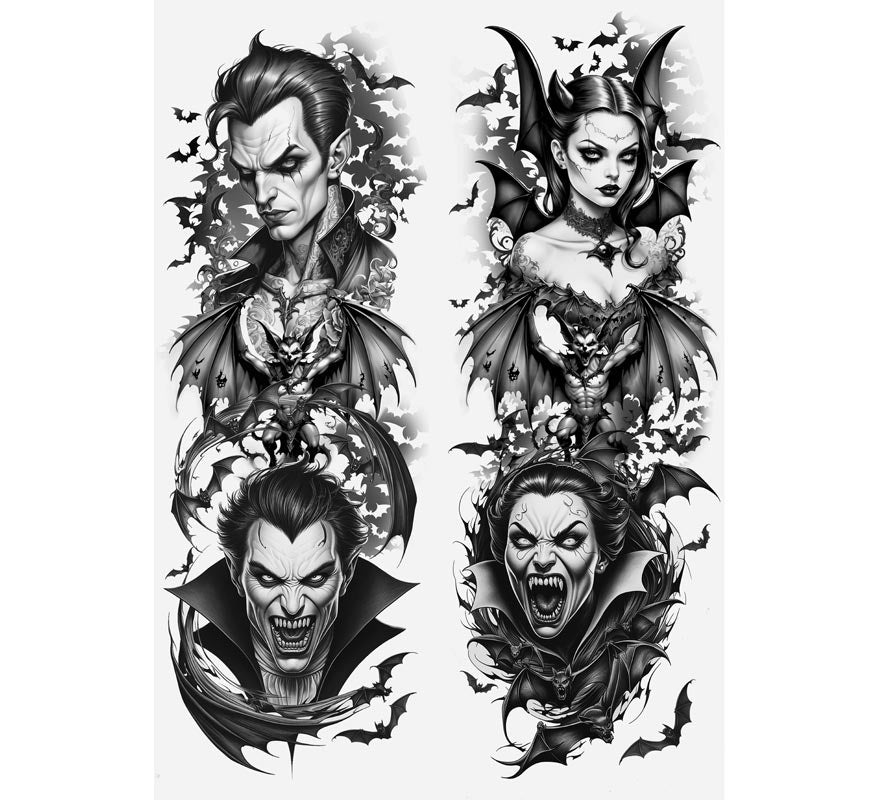 Translation missing: es.Pantys Vampiros con efecto Tatuaje