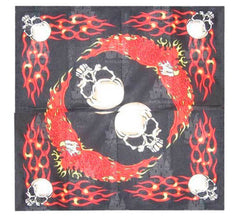 Pañuelo Calaveras con Fuego