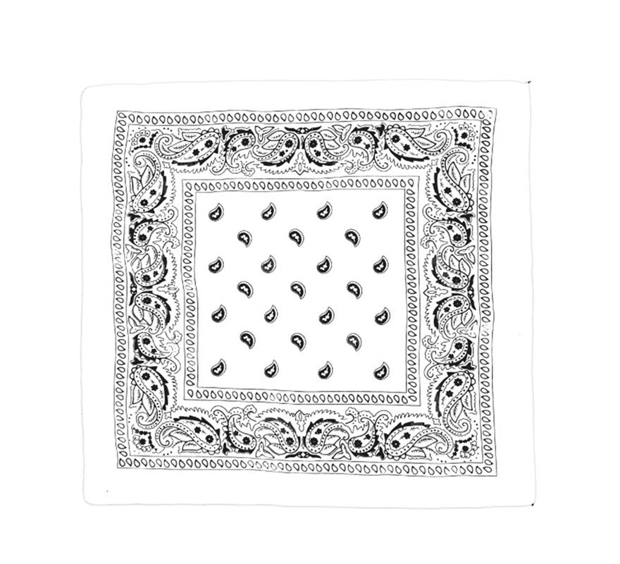 Translation missing: es.Pañuelo Paisley de 54x54 cm en varios colores
