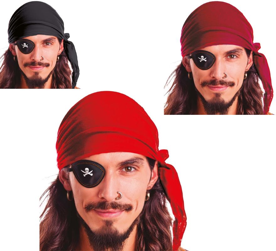Translation missing: es.Pañuelo Pirata de Terciopelo en varios colores
