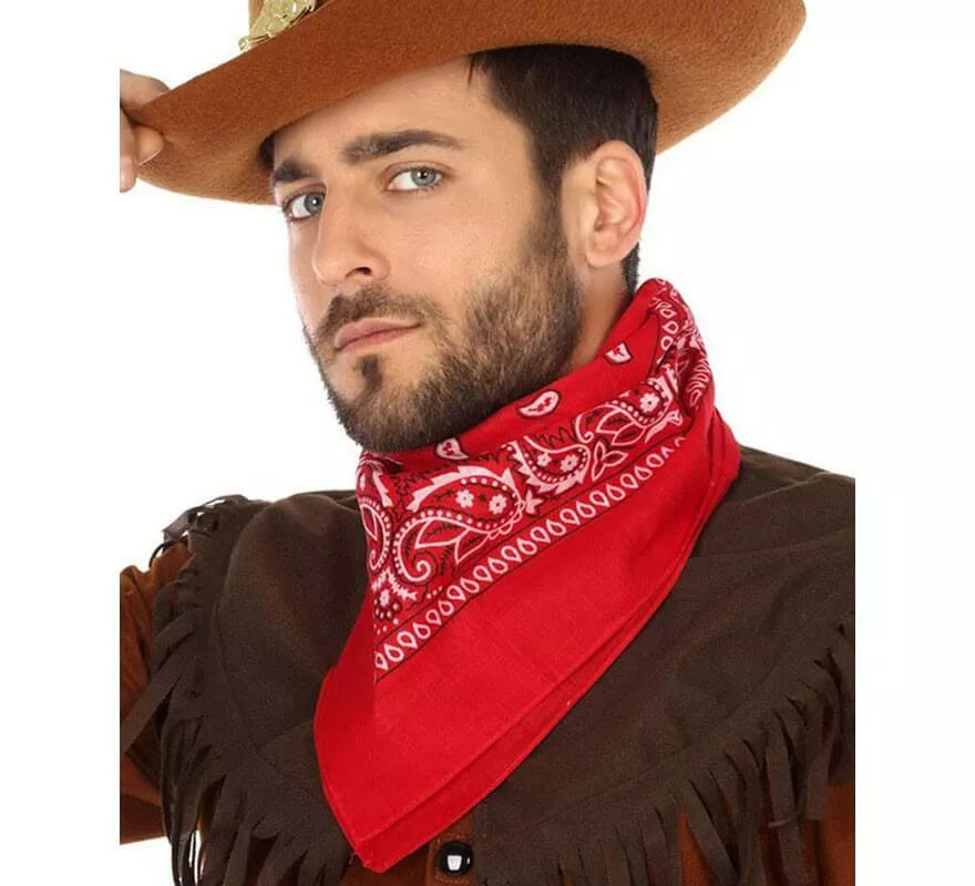 Translation missing: es.Pañuelo Rojo de Vaquero 55x55 cm
