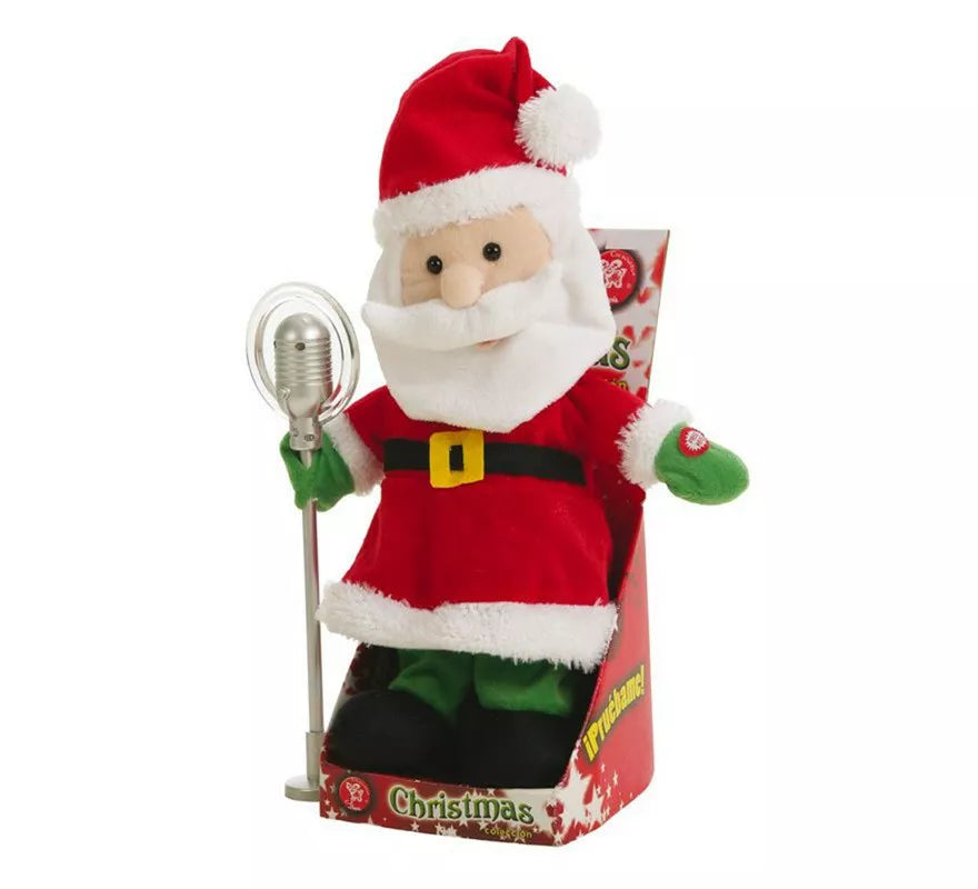 Translation missing: es.Papá Noel con Micrófono de 30 cm