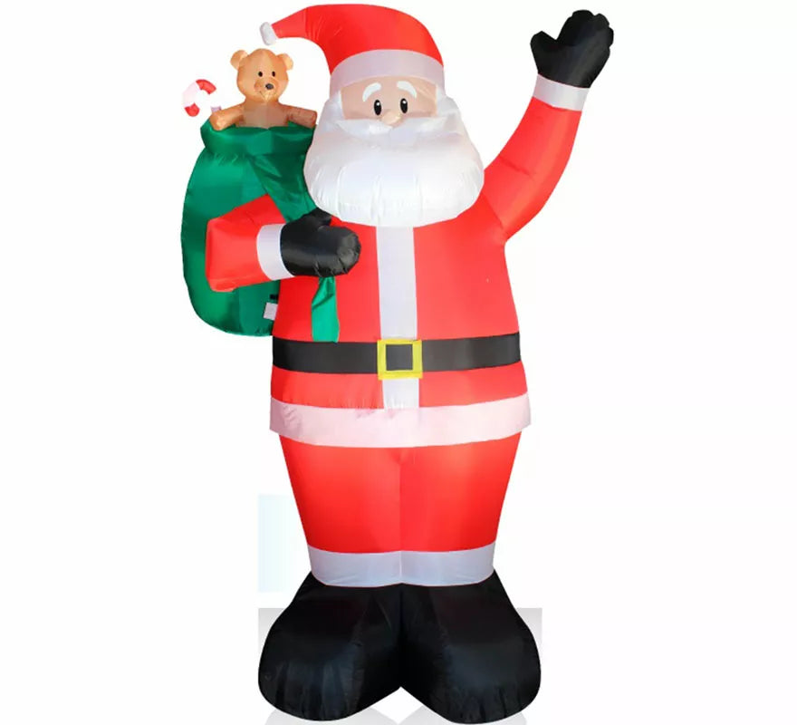 Translation missing: es.Papá Noel Hinchable con LED de 182 cm