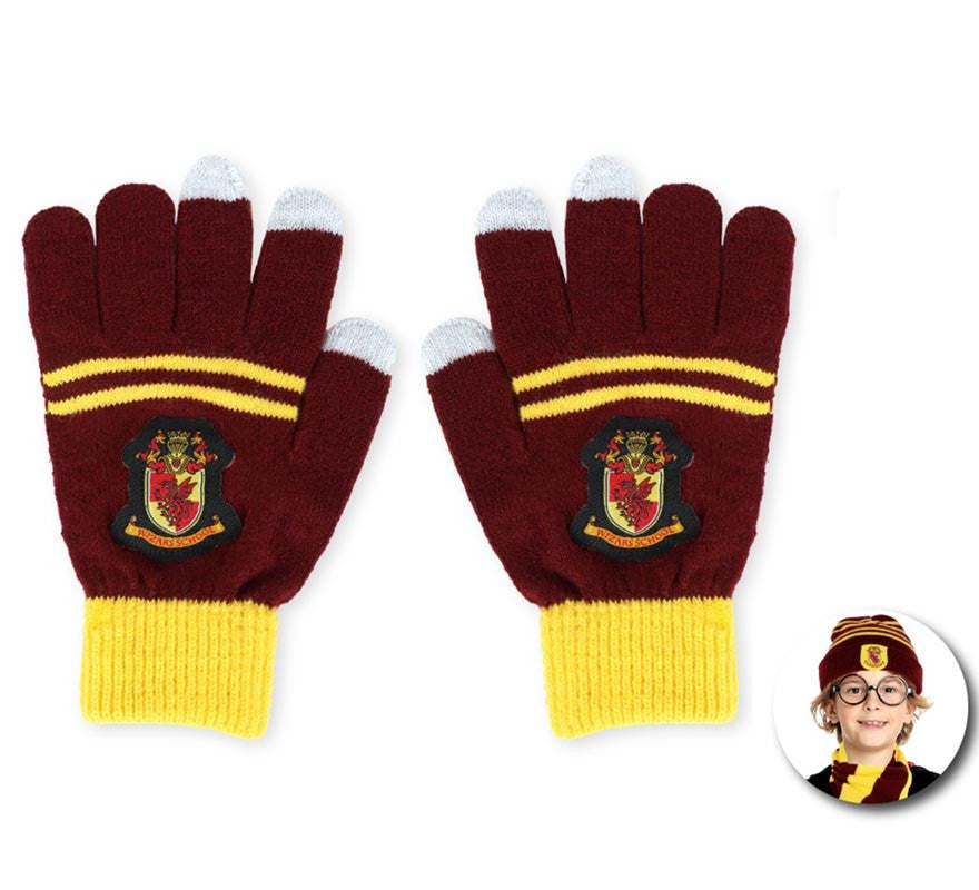Translation missing: es.Par de Guantes Colegial aprendiz de mago Infantil