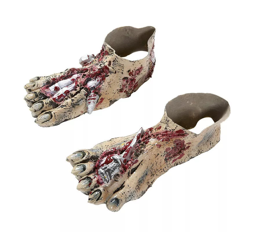 Translation missing: es.Par de Pies de Zombie de Látex