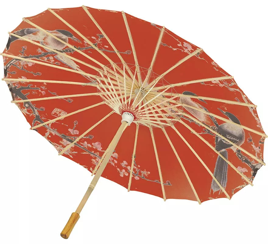 Translation missing: es.Paraguas Japonés de 82 cm rojo