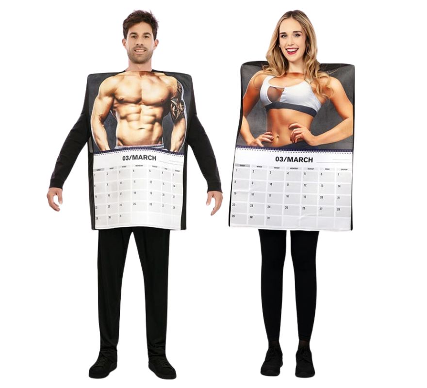 Translation missing: es.Pareja de Calendario Sexy