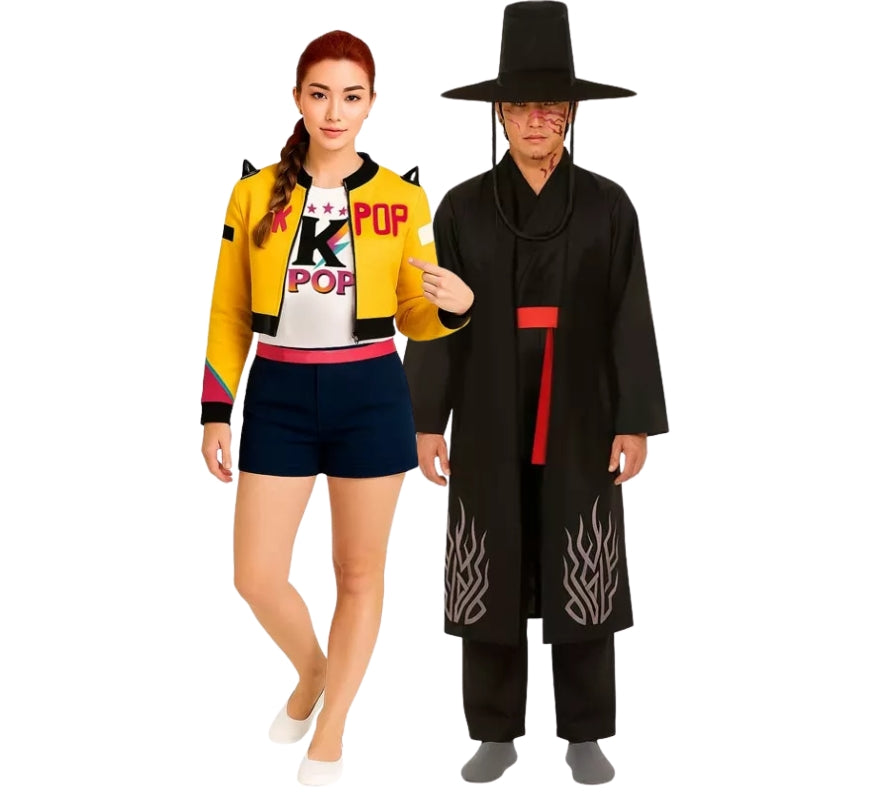 Pareja de cantante K-pop y demonio
