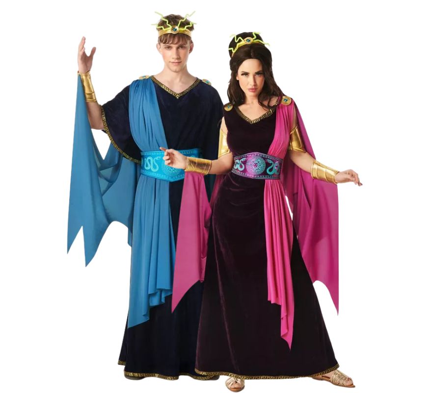 Pareja de dioses griegos