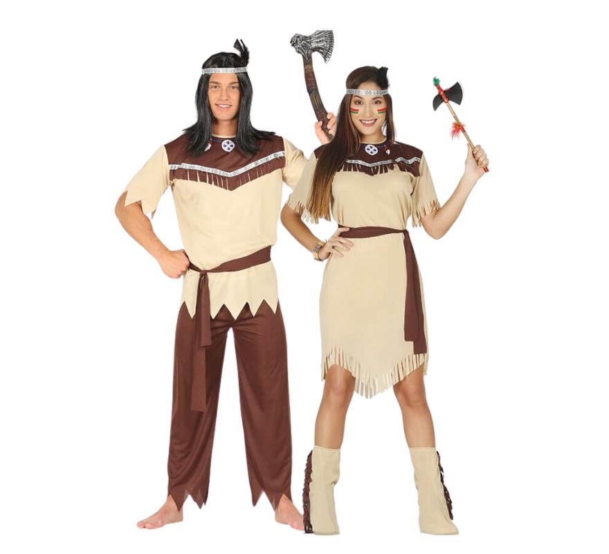 Pareja de Indios adultos