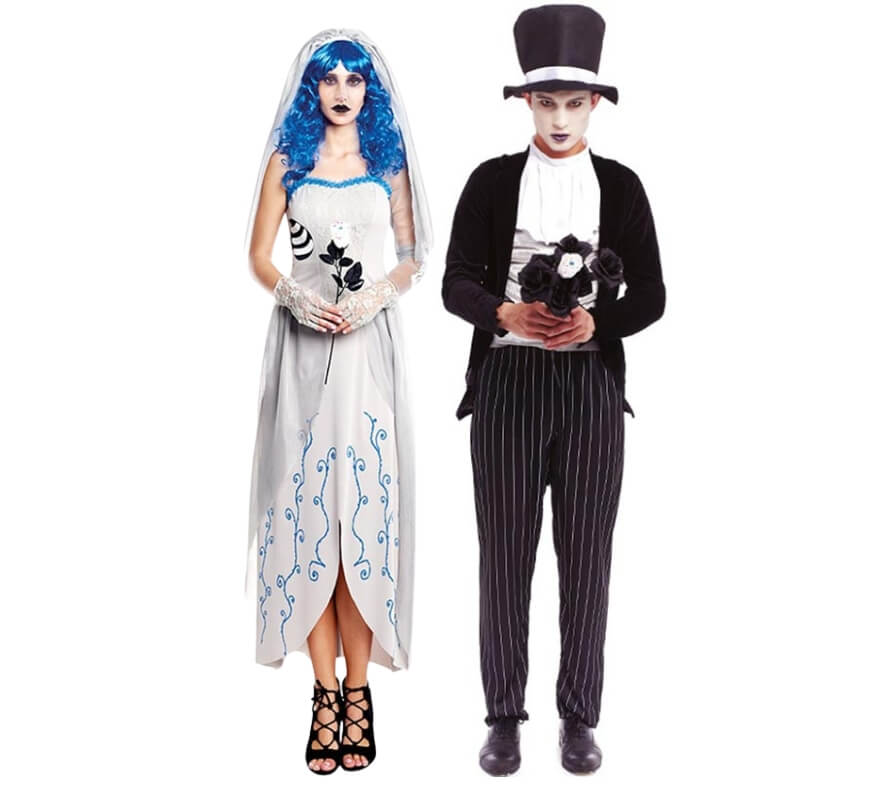 Pareja de novios cadáver