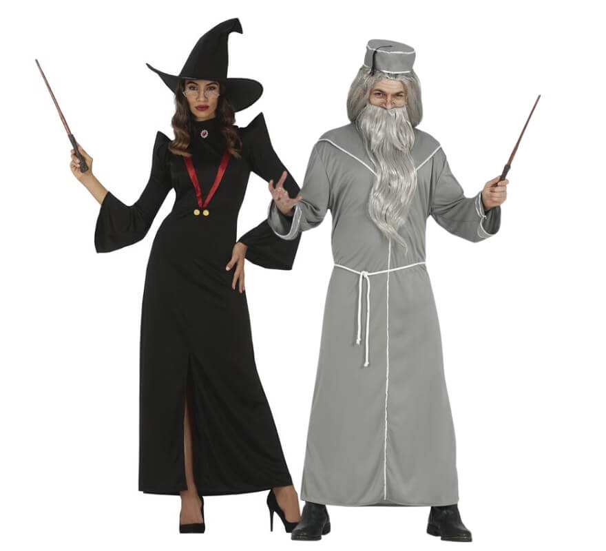 Pareja de profesores mágicos