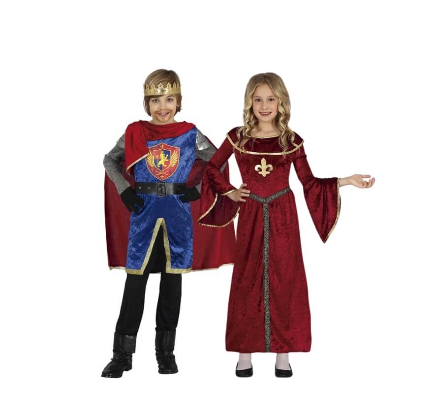 Translation missing: es.Pareja de Reyes medievales infantil