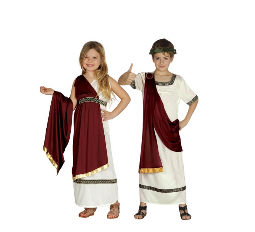 Pareja de romanos infantil