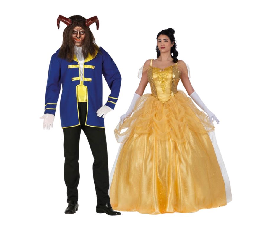 Pareja la bella y la bestia