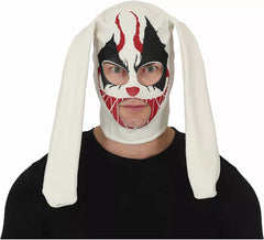 Pasamontañas Conejo Payaso Blanco
