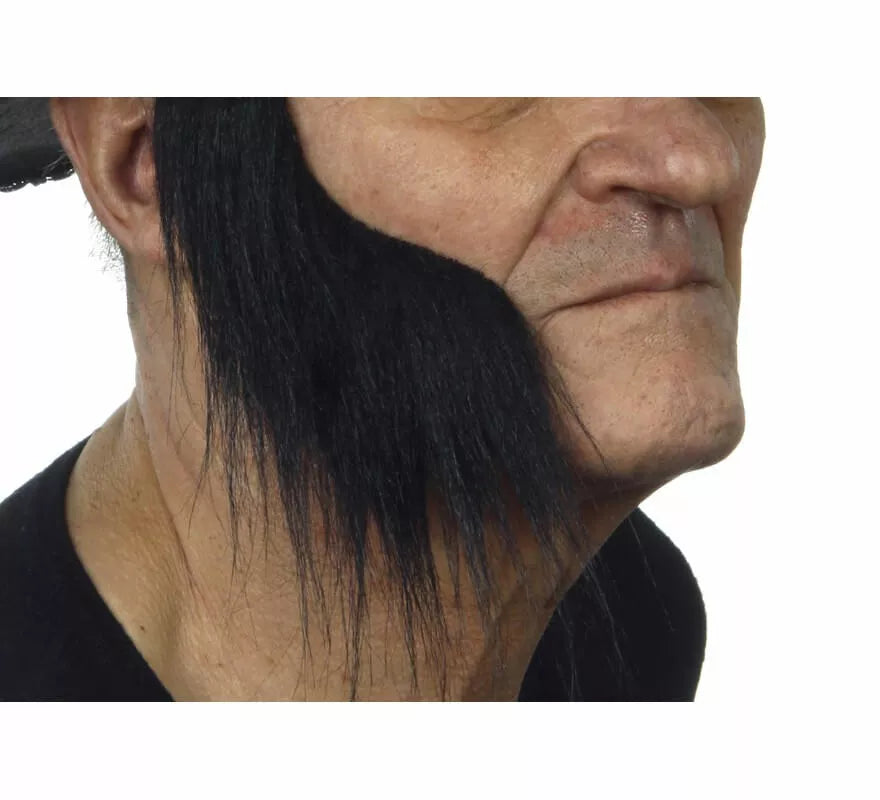 Translation missing: es.Patillas anchas con pelo negro