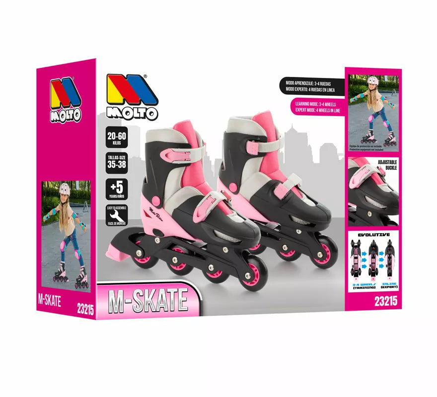 Translation missing: es.Patines 4 en Línea rosas