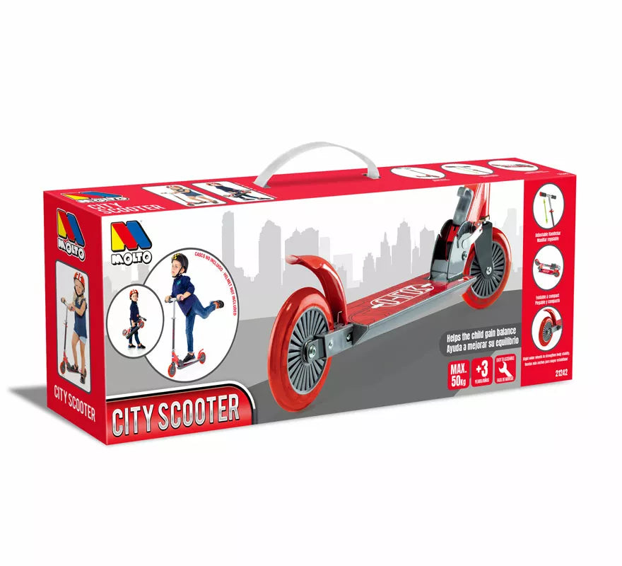 Patinete Plegable rojo