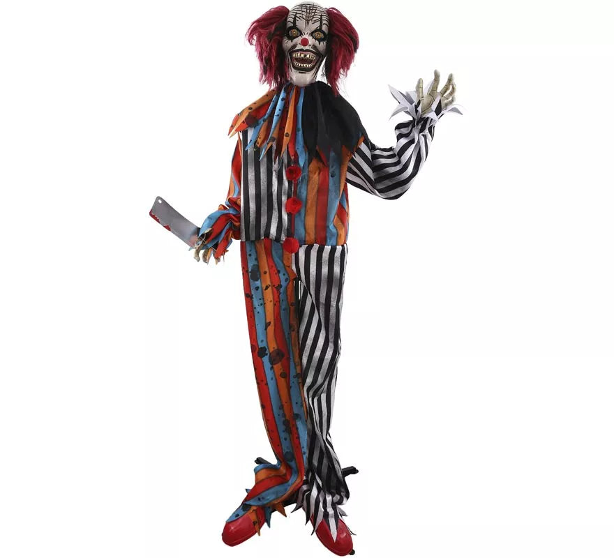 Translation missing: es.Payaso Asesino Animado con Sonido y Movimiento de 170 cm
