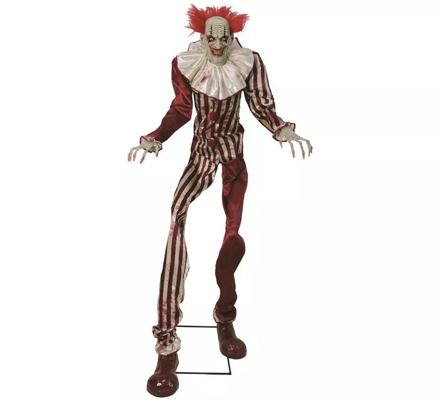 Translation missing: es.Payaso Demoníaco con sonido y movimiento de 215 cm