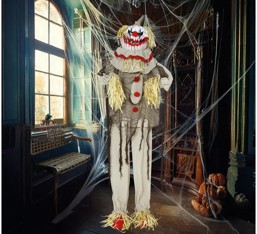 Translation missing: es.Payaso Espantapájaros con Luz de Sonido y Movimiento de 175 cm
