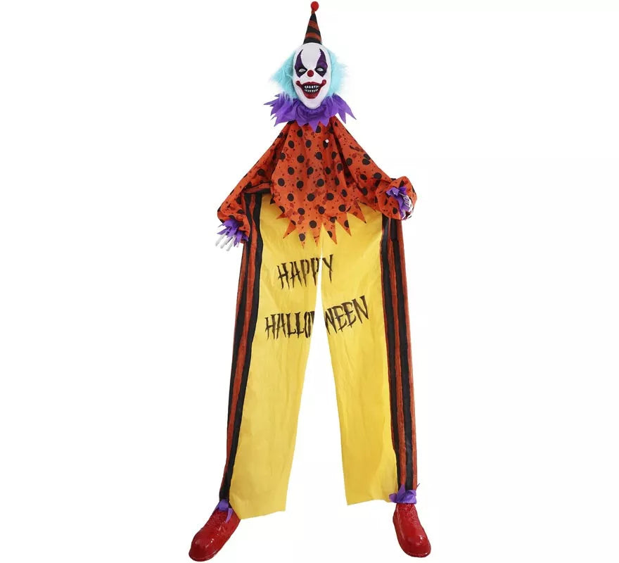 Translation missing: es.Payaso Piernas Largas Animado 280 cm