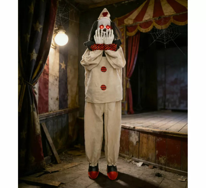 Translation missing: es.Payaso Terrorífico con Movimiento y Sensor de 170 cm