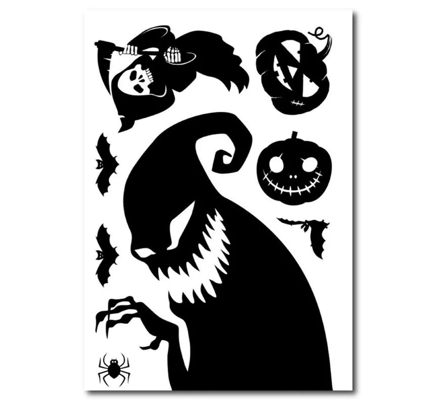 Translation missing: es.Pegatina de Monstruo oscuro de vinilo de 20x30 cm