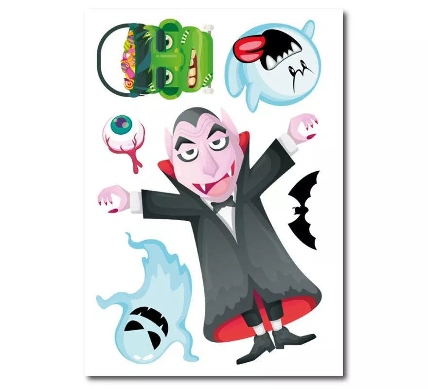 Translation missing: es.Pegatina de Vampiro Comic de vinilo de 20x30 cm