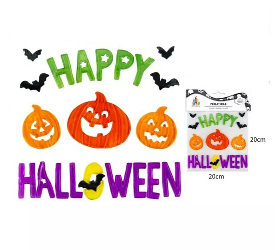 Translation missing: es.Pegatina Gel Calabaza Happy Halloween