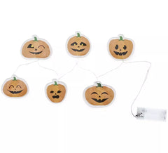 Pegatina Gel Led Calabazas Halloween