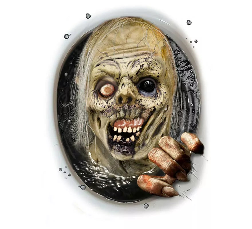 Translation missing: es.Pegatina Zombie para tapa de inodoro de 30x40 cm