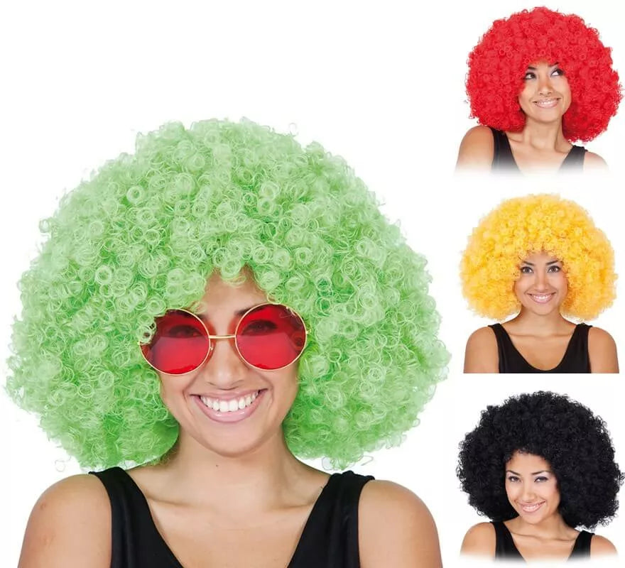 Translation missing: es.Peluca Afro Extra grande en varios colores