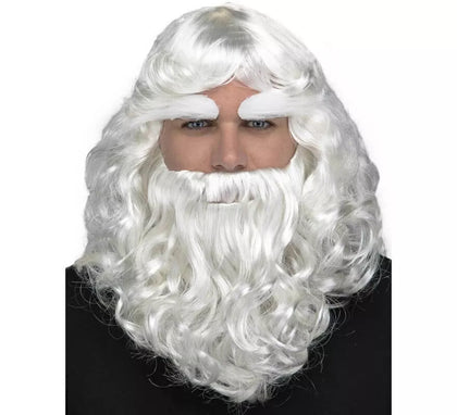 Peluca, Barba y Cejas de Papá Noel