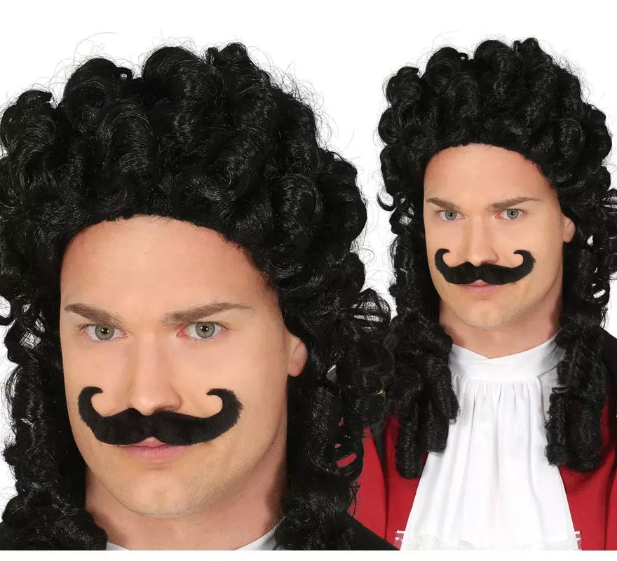 Peluca Capitán Pirata con Bigote