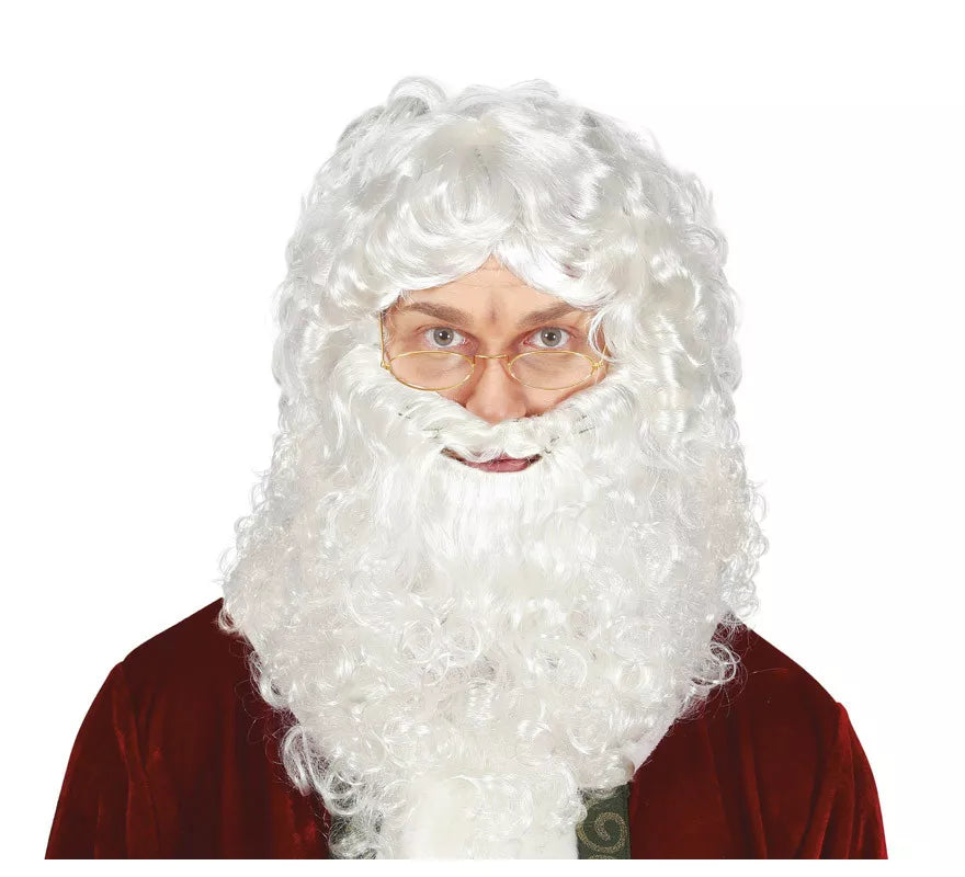 Translation missing: es.Peluca con Barba de Noel en caja