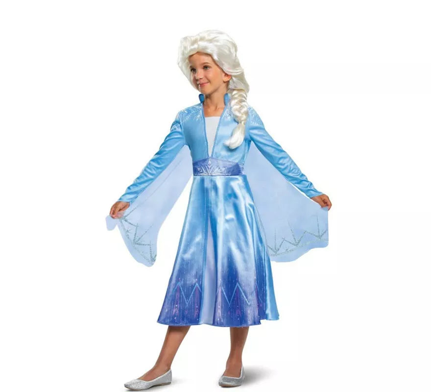 Translation missing: es.Peluca de Elsa Frozen 2 Disney infantil