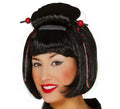 Peluca de Japonesa o Geisha para mujer