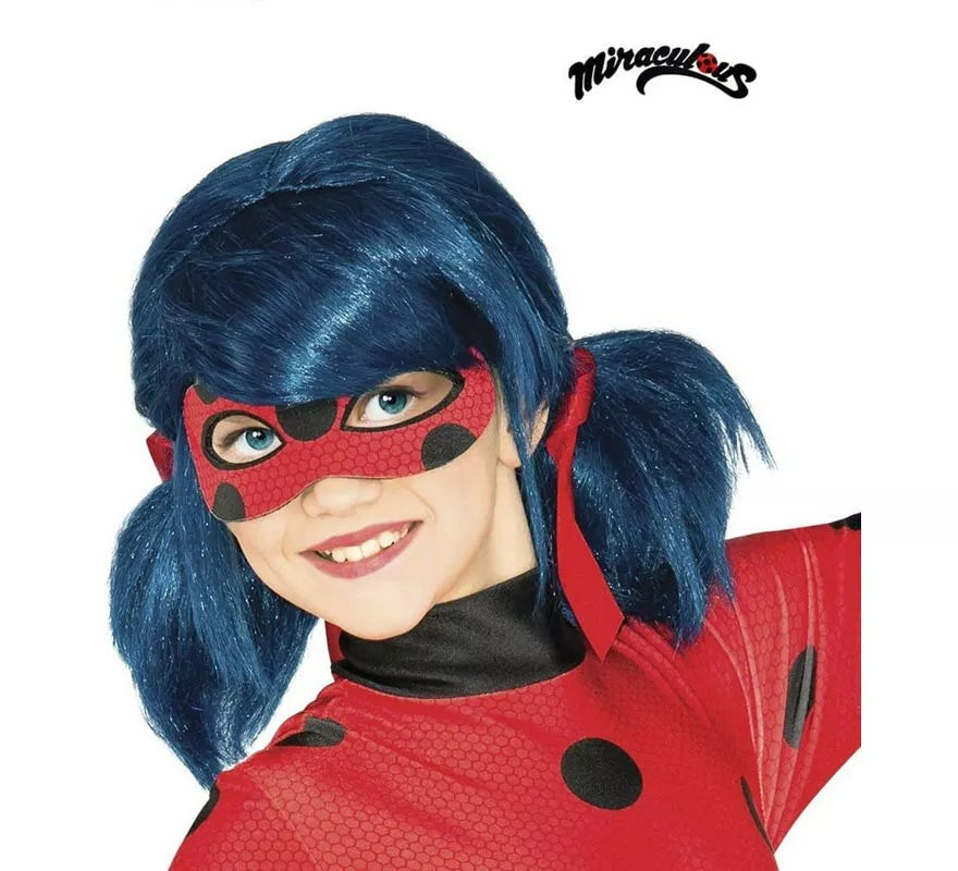 Translation missing: es.Peluca de Miraculous Ladybug infantil