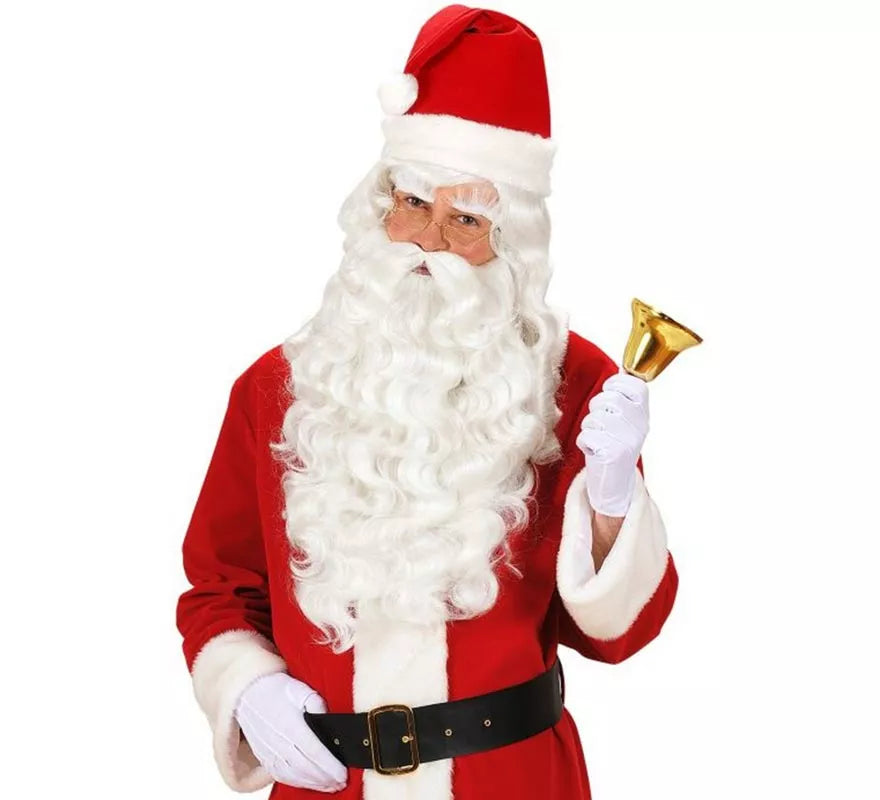 Translation missing: es.Peluca de Papá Noel con Barba, Bigote y Cejas