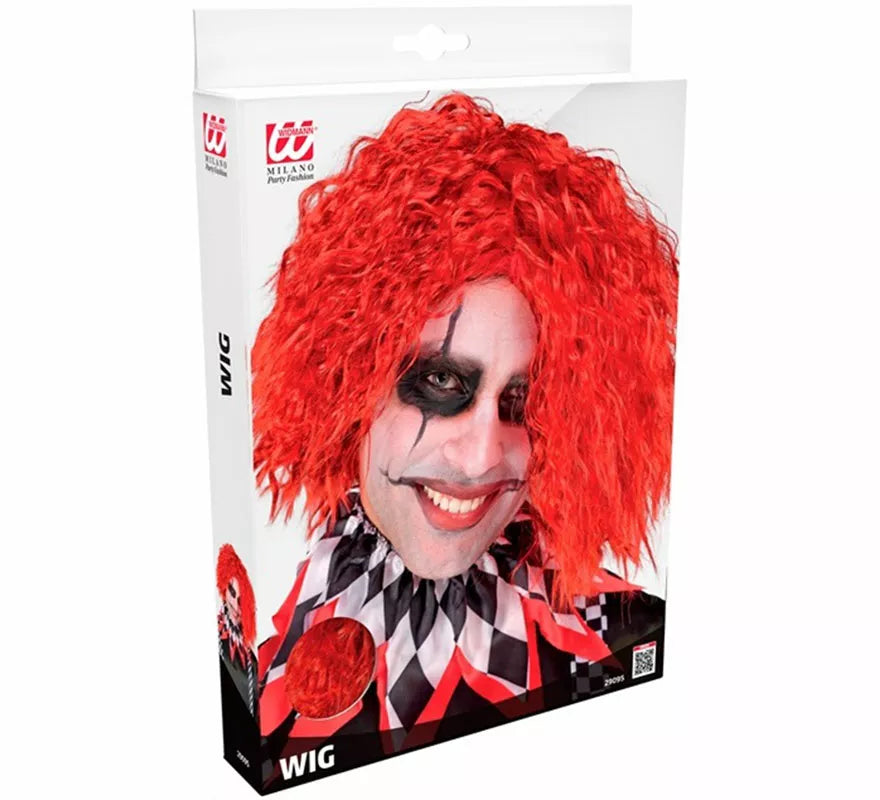 Translation missing: es.Peluca de Payaso Aterrador roja