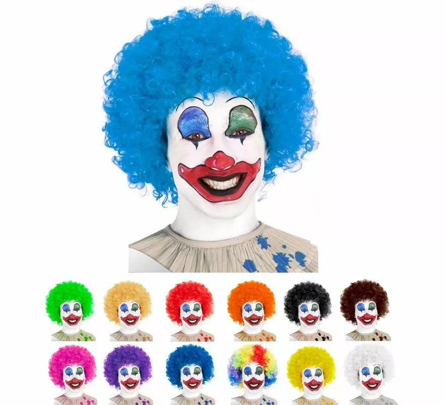 Translation missing: es.Peluca de Payaso de 120 gr en varios colores