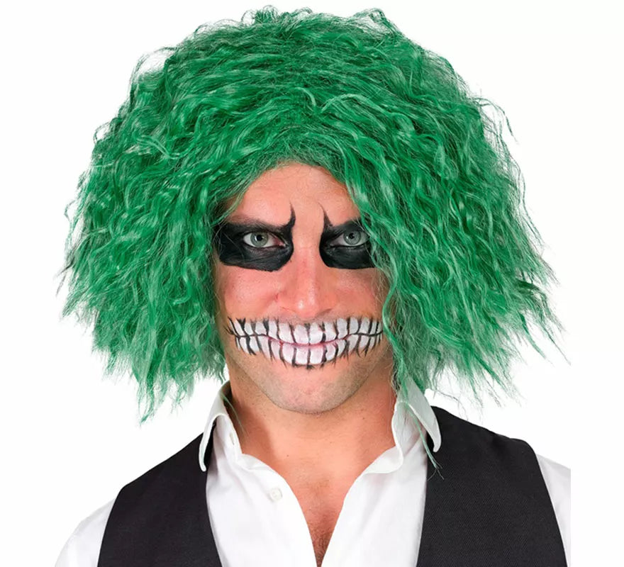 Translation missing: es.Peluca de Payaso Risueño verde