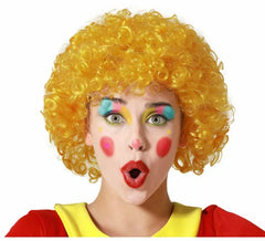 Peluca de Payaso Rizada en Varios colores