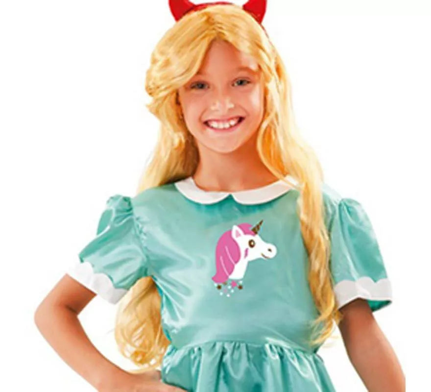 Translation missing: es.Peluca de Princesa Rubia
